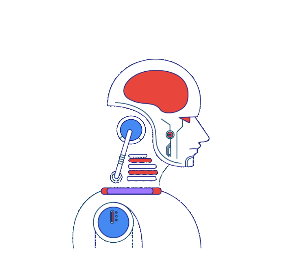 The benefits of AI. The reassurance of human understanding.